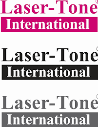 LASER-TONE INTERNATIONAL logo