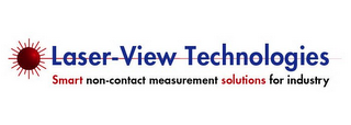 LASER-VIEW TECHNOLOGIES SMART NON-CONTACT MEASUREMENT SOLUTIONS FOR INDUSTRY logo