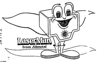 LASERMAN FROM ALLMETAL logo