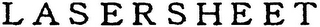 LASERSHEET logo