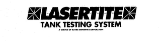 LASERTITE TANK TESTING SYSTEM A SERVICE OF KANEB METERING CORPORATION logo