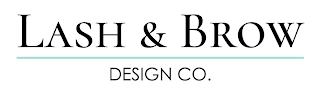 LASH & BROW DESIGN CO. logo
