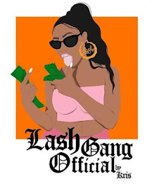 LASH LASH GANG OFFICIAL BY KRIS logo