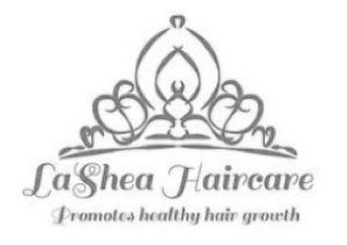 LA'SHEA HAIRCARE PROMOTES HEALTHY HAIR GROWTH logo