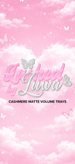 LASHED BY LUWA logo