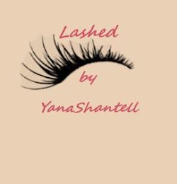 LASHED BY YANASHANTELL logo