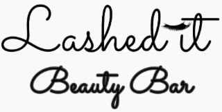 LASHED IT BEAUTY BAR logo