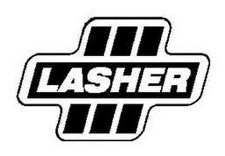 LASHER logo