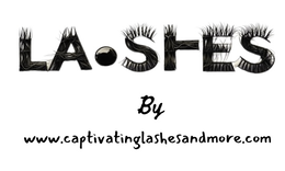 LASHES BY WWW.CAPTIVATINGLASHESANDMORE.COM logo