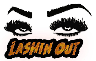 LASHIN OUT logo