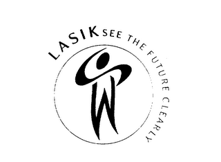 LASIK SEE THE FUTURE CLEARLY logo
