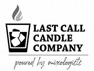 LAST CALL CANDLE COMPANY POURED BY MIXOLOGISTS logo