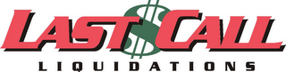 LAST CALL LIQUIDATIONS logo
