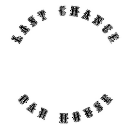 LAST CHANCE OAR HOUSE logo
