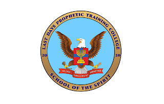 LAST DAYS PROPHETIC TRAINING COLLEGE 20 20 SCHOOL OF THE SPIRIT YIELDED CONSECRATED SUBMITTED logo