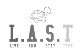 L.A.S.T LIVE AND STAY TRUE logo