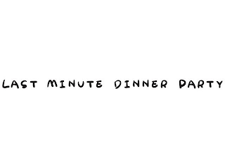 LAST MINUTE DINNER PARTY logo