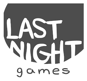 LAST NIGHT GAMES logo