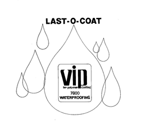 LAST-O-COAT VIP TER-POLYMERE COATING WATERPROOFING 7800