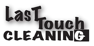 LAST TOUCH CLEANING logo
