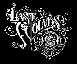 LAST WOLVES TATTOO SOCIETY LWTS logo
