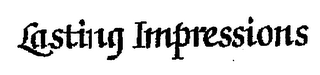 LASTING IMPRESSIONS logo