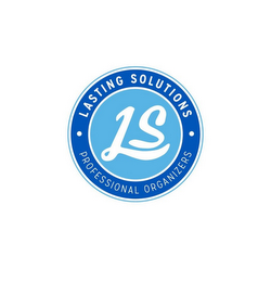 LASTING SOLUTIONS PROFESSIONAL ORGANIZERS LS logo
