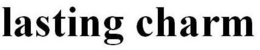 LASTING CHARM logo