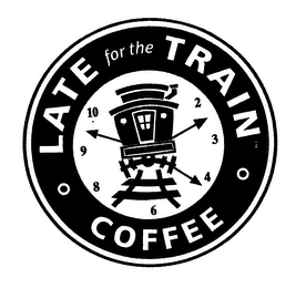 LATE FOR THE TRAIN COFFEE logo
