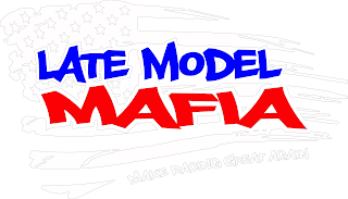 LATE MODEL MAFIA MAKE RACING GREAT AGAIN logo
