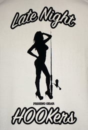 LATE NIGHT FISHING GEAR HOOKERS logo