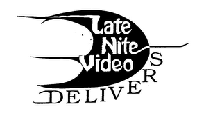 LATE NITE VIDEO DELIVERS logo