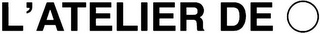 L'ATELIER DE logo