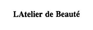 LATELIER DE BEAUTE logo