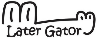 LATER GATOR logo