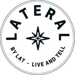 LATERAL BY LAT LIVE AND TELL logo