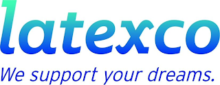 LATEXCO WE SUPPORT YOUR DREAMS. logo