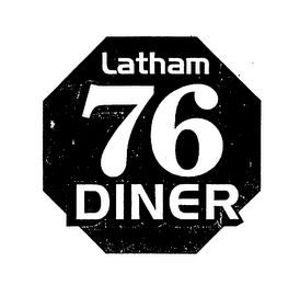 LATHAM 76 DINER logo