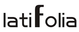 LATIFOLIA logo