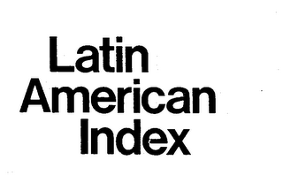 LATIN AMERICAN INDEX logo