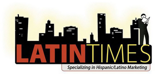 LATIN TIMES SPECIALIZING IN HISPANC/LATINO MARKETING logo