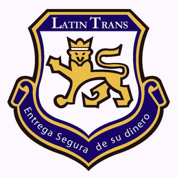 LATIN TRANS ENTREGA SEGURA DE SU DINERO logo