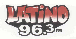 LATINO 96.3 FM logo