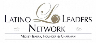 LATINO L LEADERS NETWORK MICKEY IBARRA, FOUNDER & CHAIRMAN logo