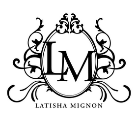 LATISHA MIGNON LM logo