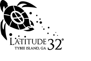 LATITUDE 32° TYBEE ISLAND, GA logo