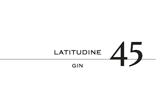 LATITUDINE 45 GIN logo
