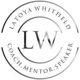 LATOYA WHITFIELD LW COACH. MENTOR. SPEAKER logo
