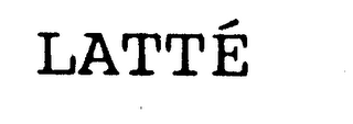 LATTE logo