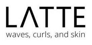 LATTE WAVES, CURLS, AND SKIN logo